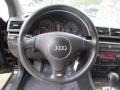 2004 Audi S4 Black Interior Steering Wheel Photo