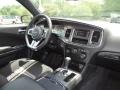2012 Dodge Charger Black/Super Bee Stripes Interior Dashboard Photo