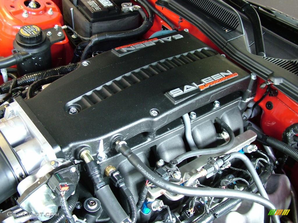 2006 Ford Mustang Saleen S281 Extreme Coupe Engine Photos