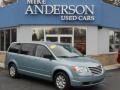 Clearwater Blue Pearl 2009 Chrysler Town & Country LX