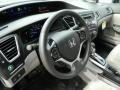 Gray Steering Wheel Photo for 2013 Honda Civic #77082498