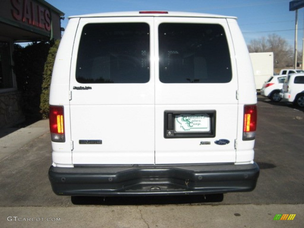 2009 E Series Van E150 Commercial - Oxford White / Medium Flint photo #14