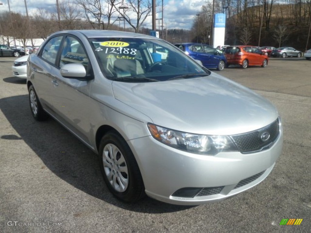 Bright Silver 2010 Kia Forte EX Exterior Photo #77083176
