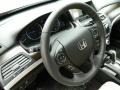 Ivory 2013 Honda Crosstour EX-L Steering Wheel
