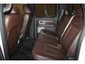 Sienna Brown Leather/Black Rear Seat Photo for 2009 Ford F150 #77084336