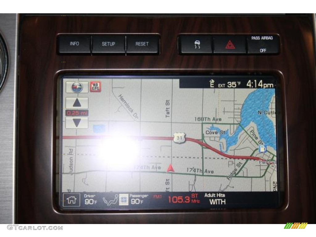2009 Ford F150 Platinum SuperCrew 4x4 Navigation Photo #77084544