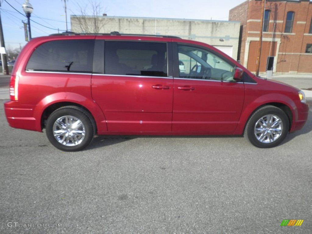 Inferno Red Crystal Pearlcoat 2008 Chrysler Town & Country Touring Exterior Photo #77084984