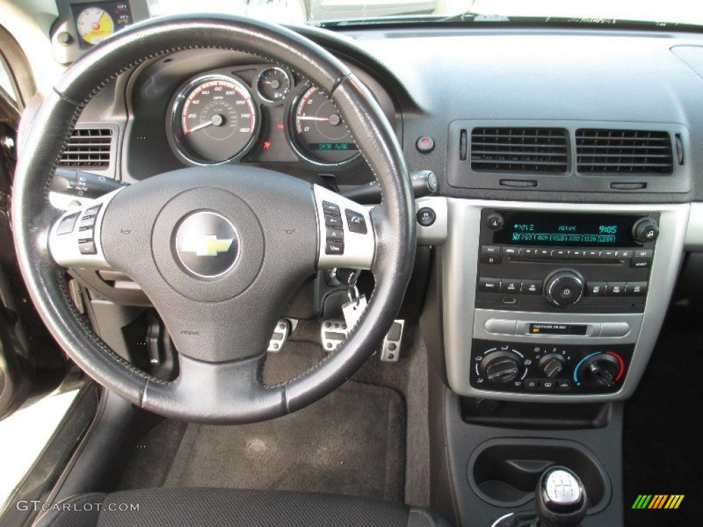 2010 Chevrolet Cobalt SS Coupe Ebony Dashboard Photo #77085413