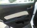 Jet Black/Light Titanium 2010 Chevrolet Equinox LS Door Panel