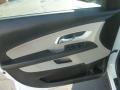 Jet Black/Light Titanium Door Panel Photo for 2010 Chevrolet Equinox #77085452