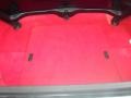 2000 Chevrolet Corvette Torch Red Interior Trunk Photo