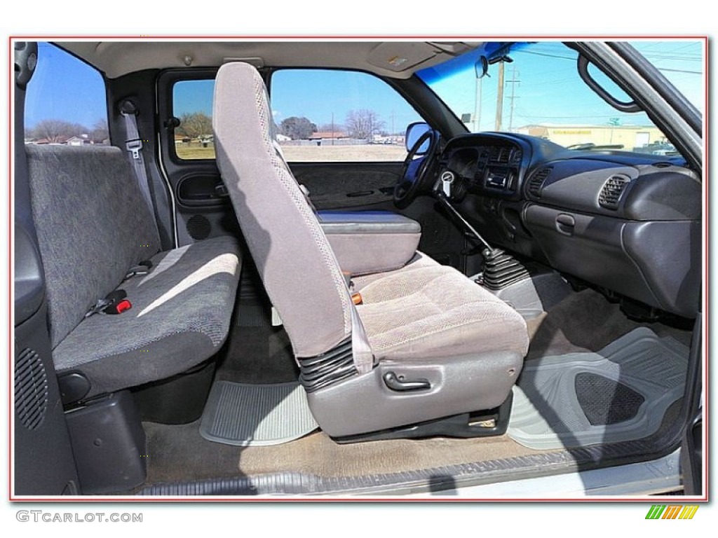 1999 Ram 2500 SLT Extended Cab 4x4 - Light Driftwood Satin Glow / Agate photo #31