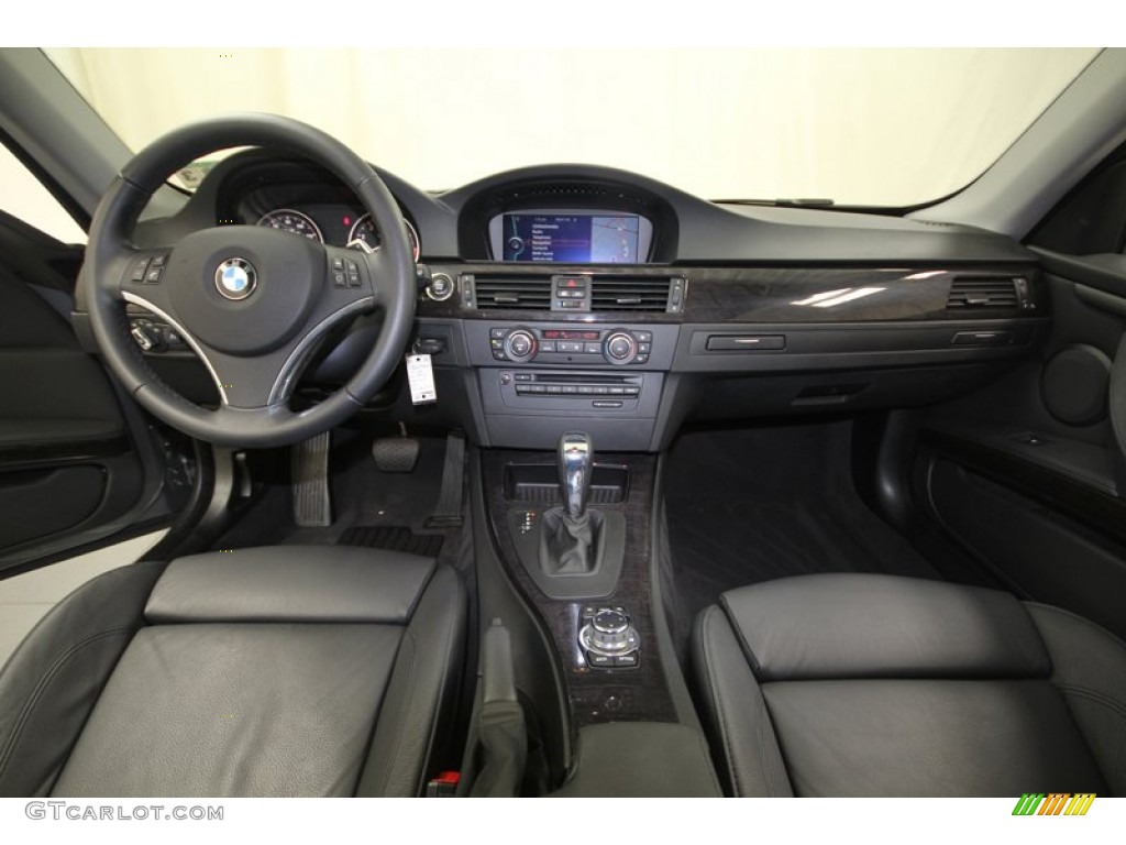 2011 3 Series 335i Coupe - Space Gray Metallic / Black photo #4