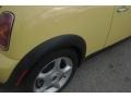 2002 Liquid Yellow Mini Cooper Hardtop  photo #31