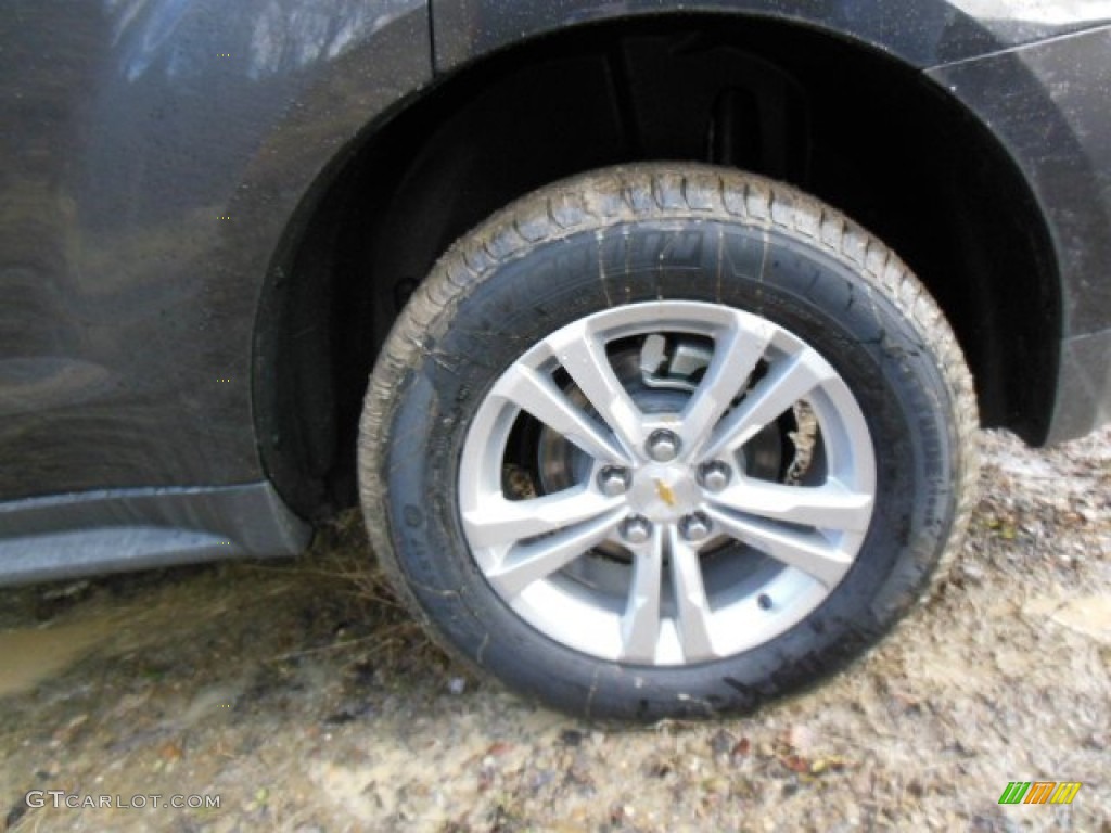 2013 Equinox LT AWD - Tungsten Metallic / Jet Black photo #9