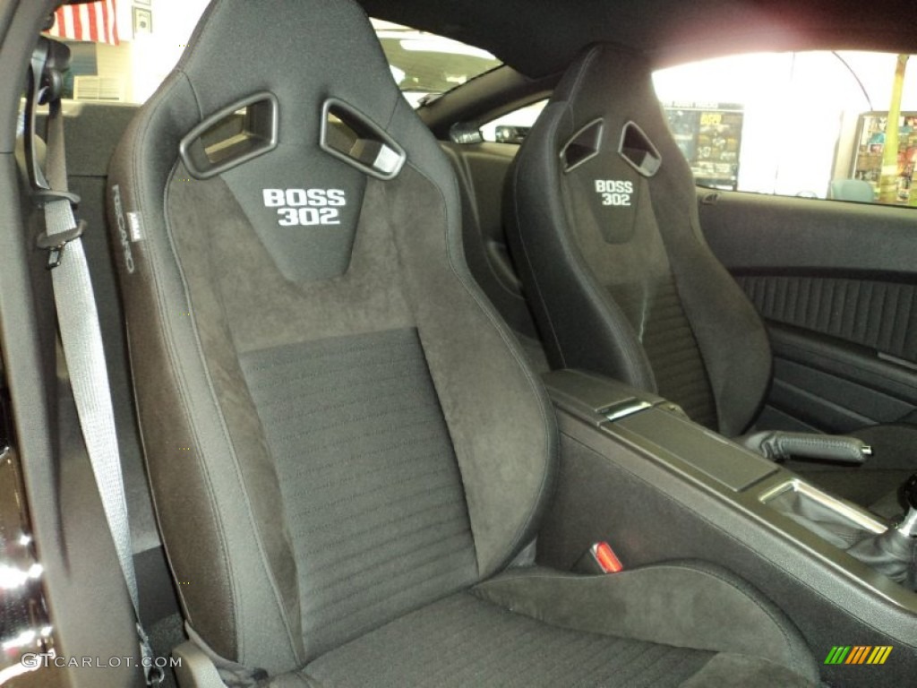 2013 Mustang Boss 302 Laguna Seca - Black / Charcoal Black/Recaro Sport Seats photo #24