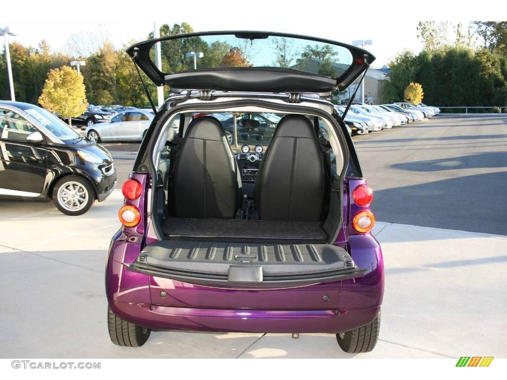 2008 fortwo passion coupe - Purple Metallic / Design Black photo #3