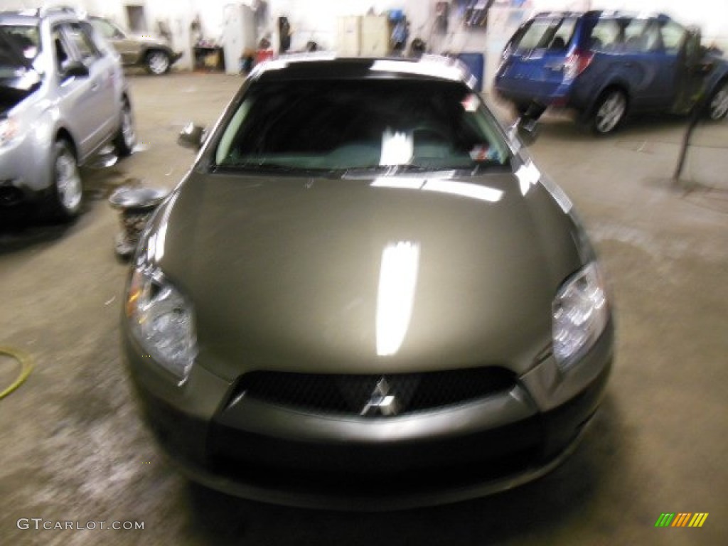 2012 Eclipse GS Coupe - Carbon Pearl / Dark Charcoal photo #2