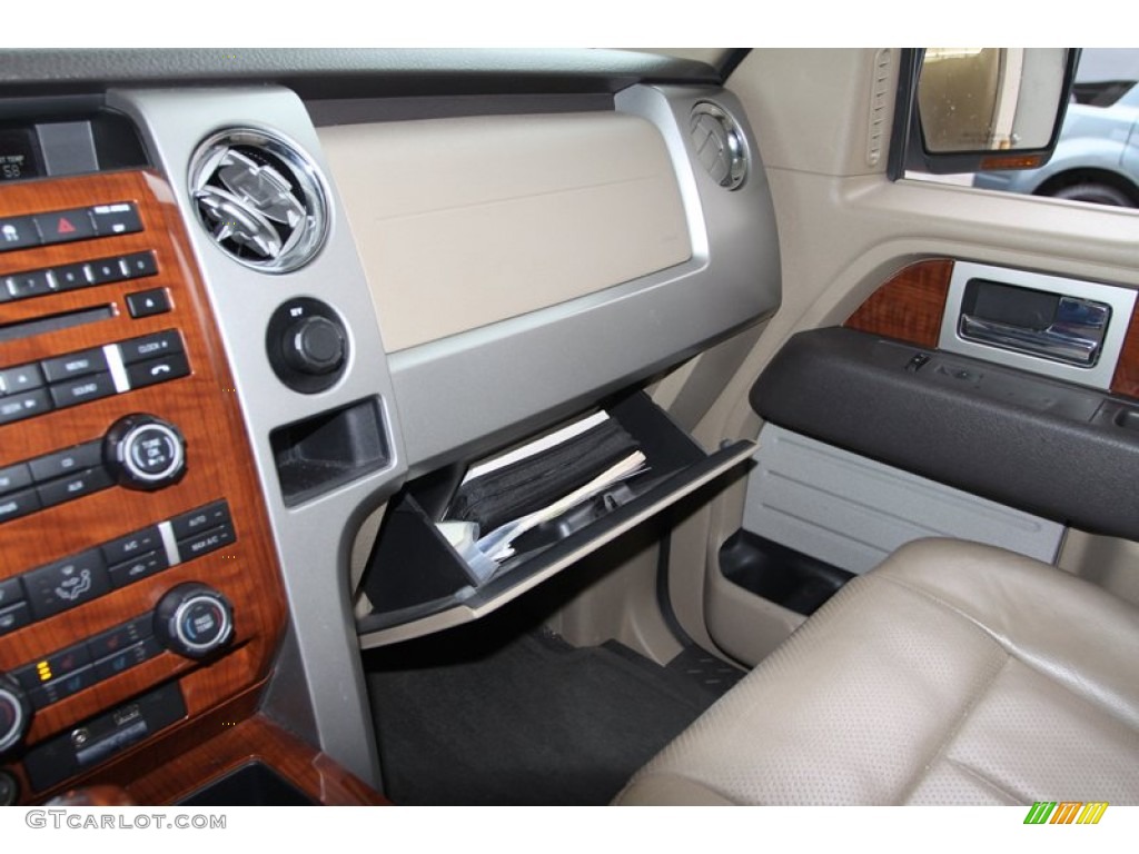 2010 F150 Lariat SuperCrew - Oxford White / Tan photo #38
