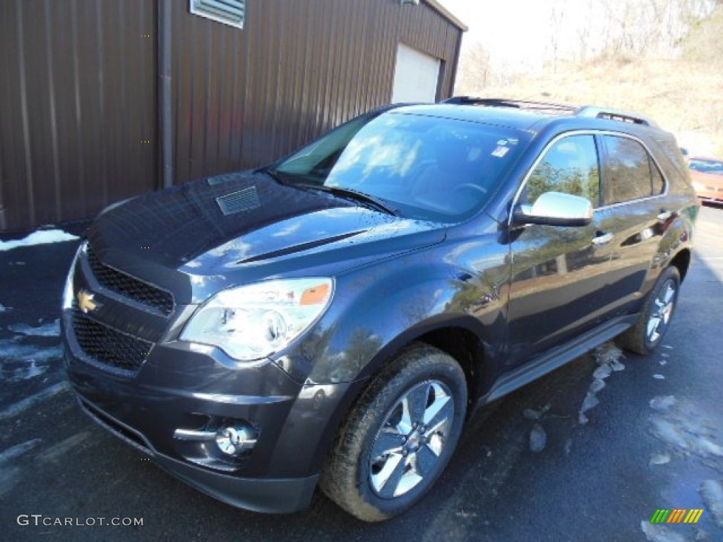 2013 Equinox LTZ AWD - Tungsten Metallic / Jet Black photo #4