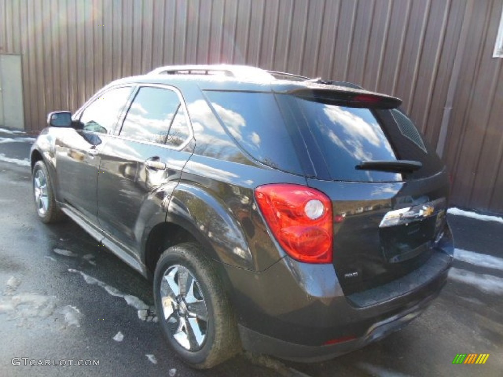 2013 Equinox LTZ AWD - Tungsten Metallic / Jet Black photo #6