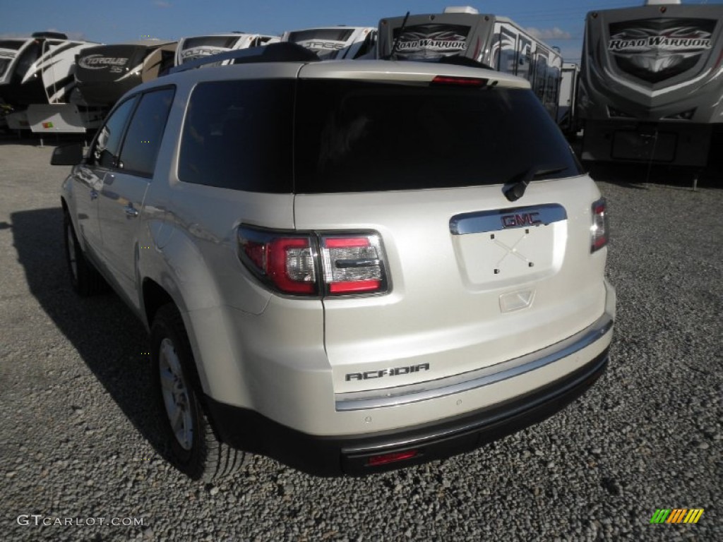 2013 Acadia SLE - White Diamond Tricoat / Ebony photo #19