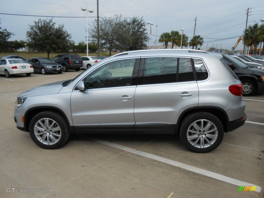 Reflex Silver Metallic 2013 Volkswagen Tiguan SE Exterior Photo #77089794