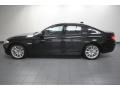 Black Sapphire Metallic 2012 BMW 5 Series 550i Sedan Exterior