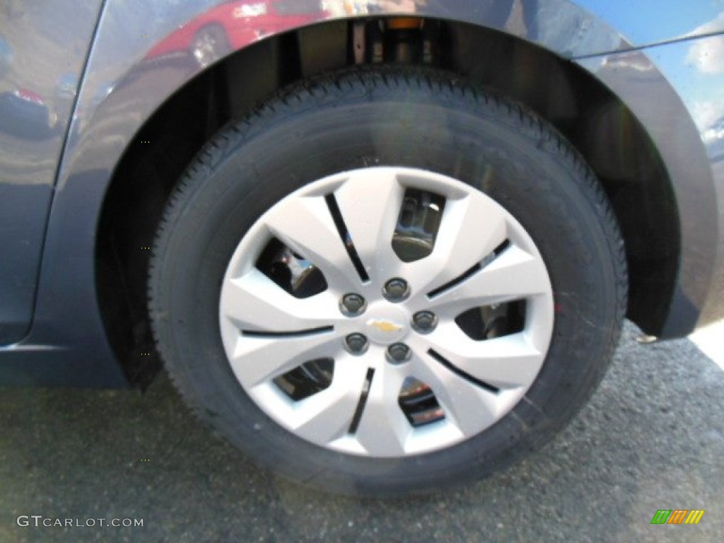 2013 Cruze LS - Atlantis Blue Metallic / Jet Black/Medium Titanium photo #9