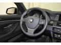 Black Steering Wheel Photo for 2012 BMW 5 Series #77090929