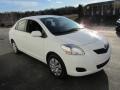 2012 Super White Toyota Yaris Sedan  photo #5