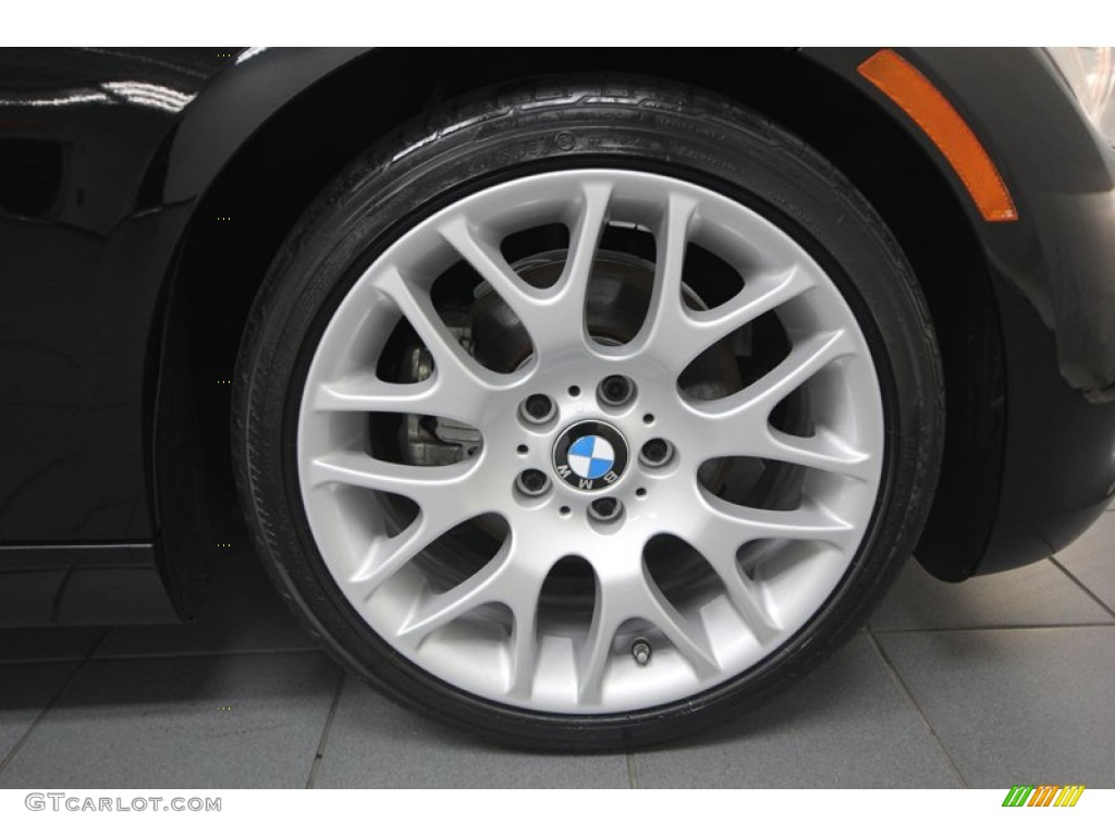 2010 3 Series 328i Coupe - Jet Black / Black photo #9