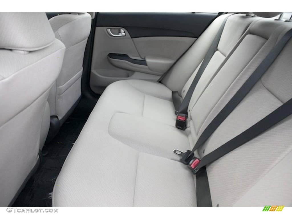 Beige Interior 2013 Honda Civic EX Sedan Photo #77091482