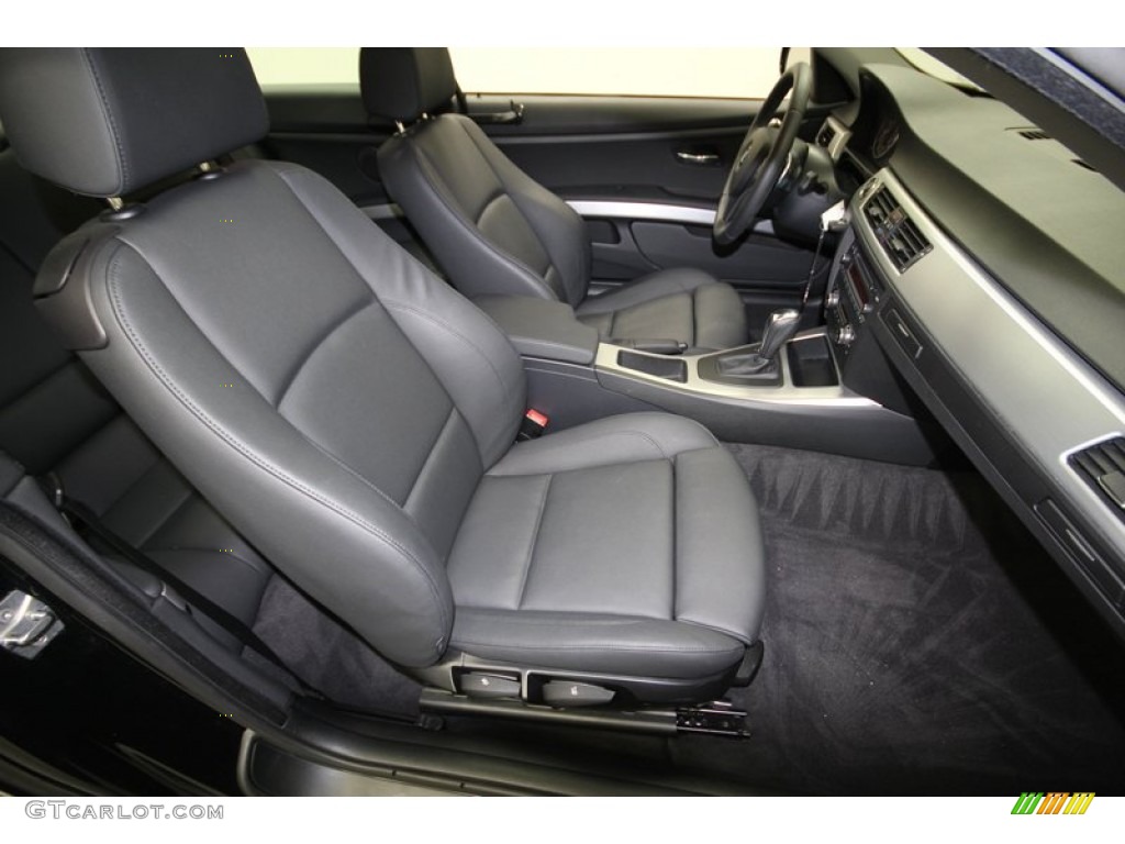 2010 3 Series 328i Coupe - Jet Black / Black photo #32