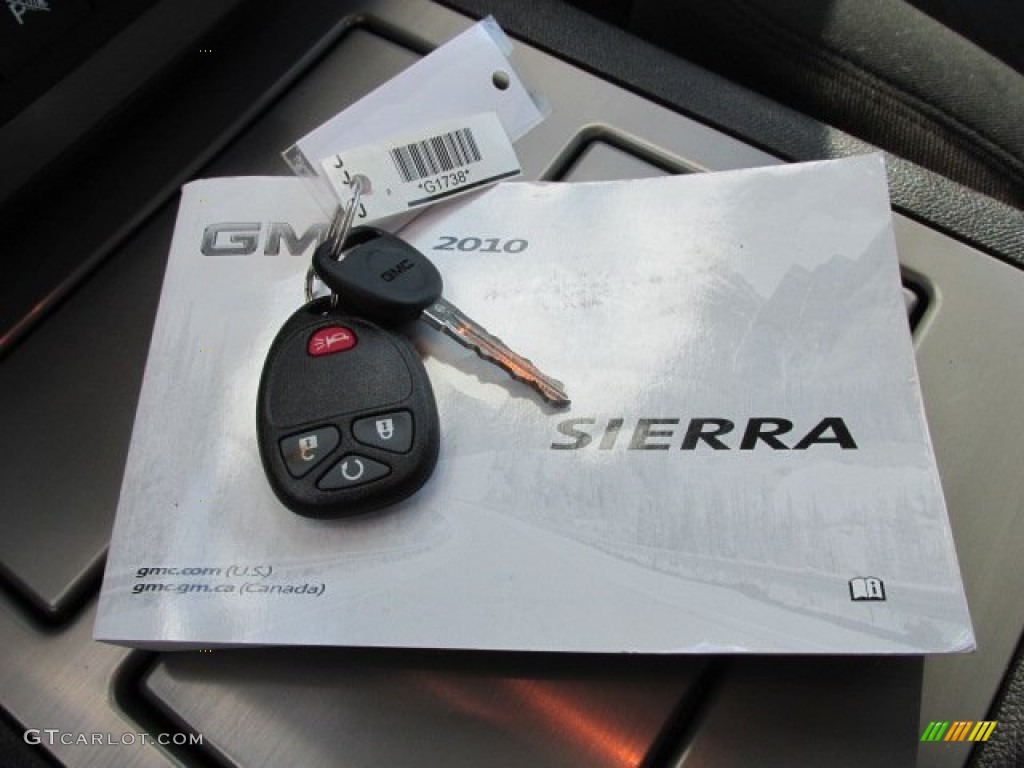 2010 GMC Sierra 1500 SLE Extended Cab 4x4 Keys Photo #77092322