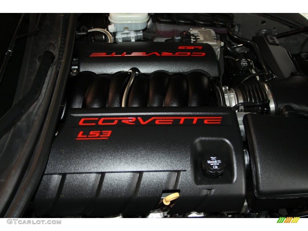 2009 Chevrolet Corvette Coupe 6.2 Liter OHV 16-Valve LS3 V8 Engine Photo #77092843