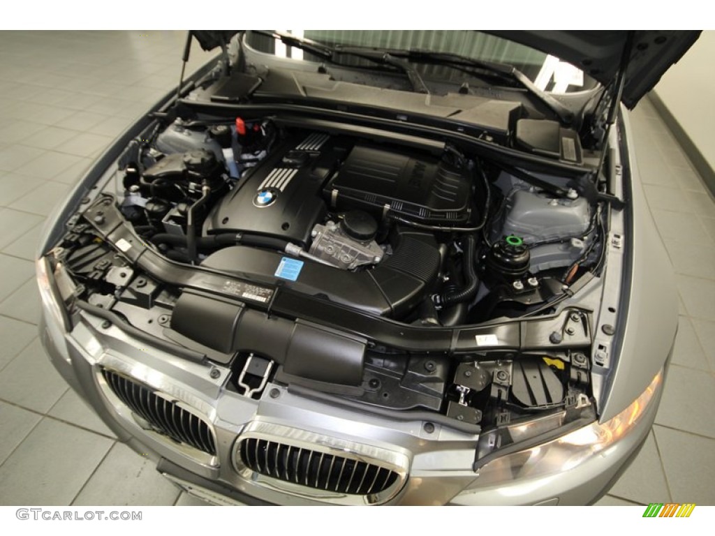 2010 3 Series 335i Coupe - Space Gray Metallic / Black photo #39