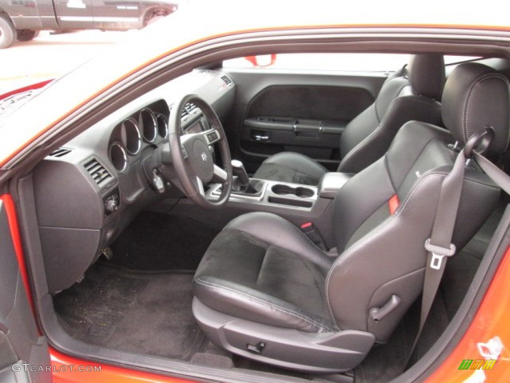 Dark Slate Gray Interior 2009 Dodge Challenger SRT8 Photo #77093197