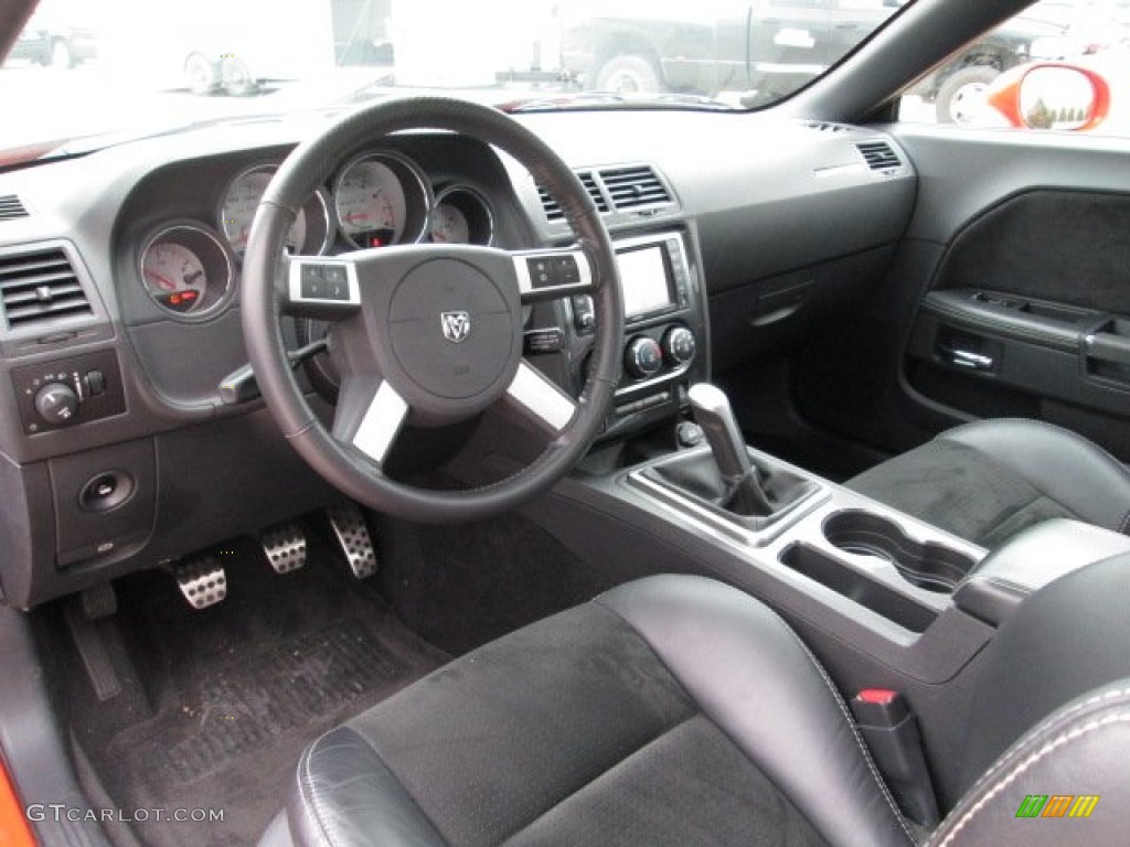 Dark Slate Gray Interior 2009 Dodge Challenger SRT8 Photo #77093234