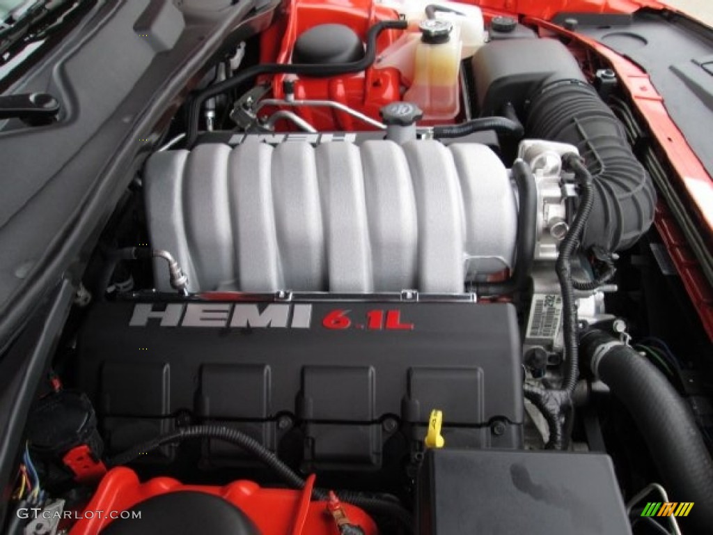 2009 Dodge Challenger SRT8 6.1 Liter SRT HEMI OHV 16-Valve V8 Engine Photo #77093507