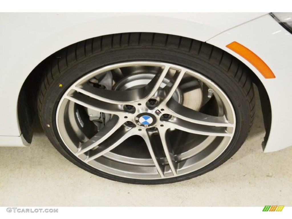 2013 3 Series 335is Coupe - Alpine White / Coral Red/Black photo #3