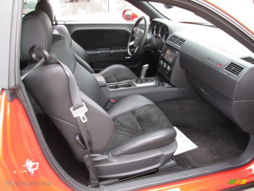 Dark Slate Gray Interior 2009 Dodge Challenger SRT8 Photo #77093573