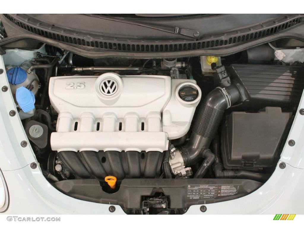 2010 Volkswagen New Beetle Final Edition Coupe 2.5 Liter DOHC 20-Valve 5 Cylinder Engine Photo #77093671