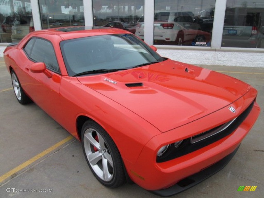 HEMI Orange 2009 Dodge Challenger SRT8 Exterior Photo #77093717