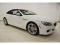 2013 Alpine White BMW 6 Series 640i Convertible  photo #2