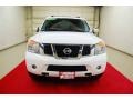 2012 Blizzard White Nissan Armada Platinum  photo #2