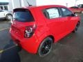 2013 Victory Red Chevrolet Sonic LT Hatch  photo #7