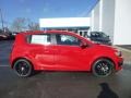 2013 Victory Red Chevrolet Sonic LT Hatch  photo #8