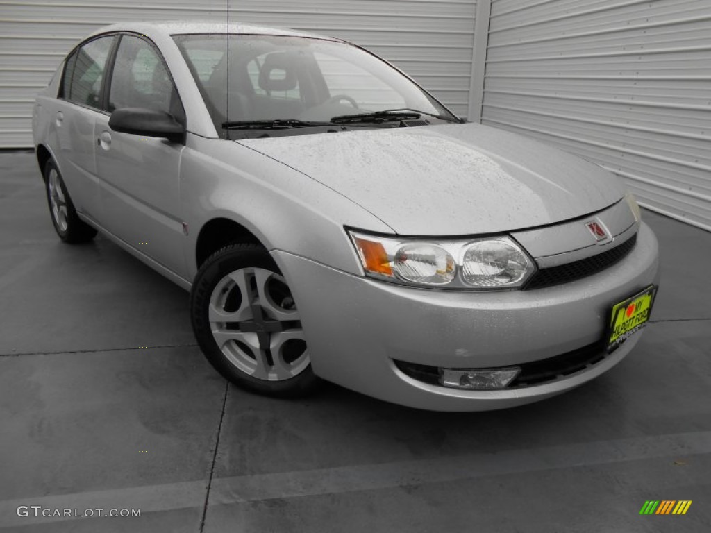 2003 ION 3 Sedan - Silver / Gray photo #1