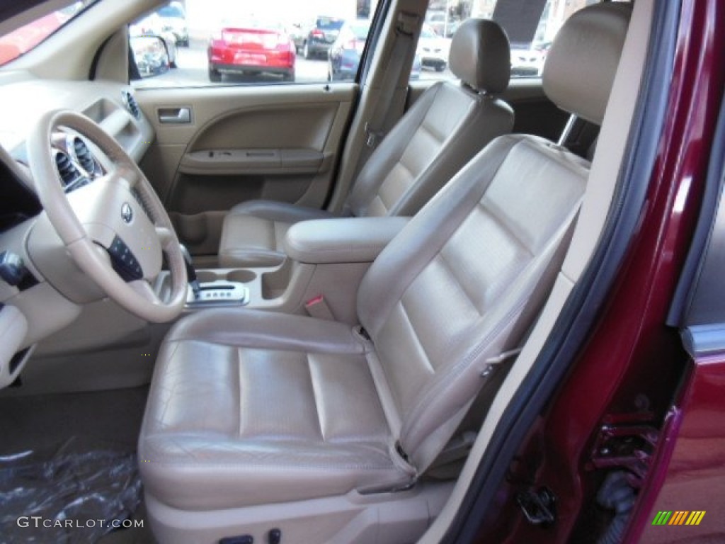 Pebble Beige Interior 2006 Ford Freestyle Limited AWD Photo #77098066